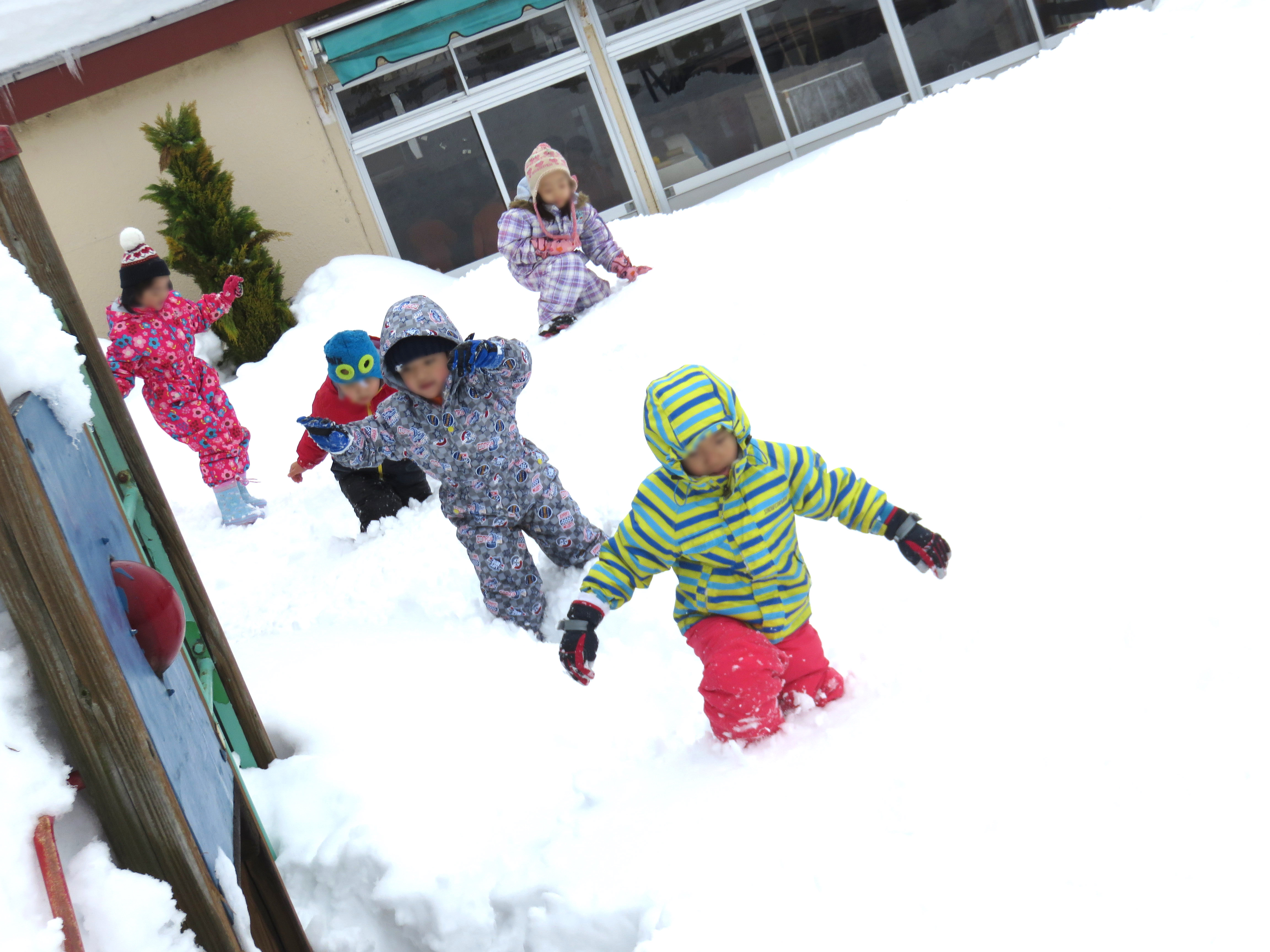 雪遊び最高！